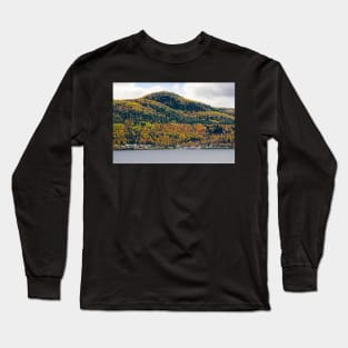 Autumn Colours in Saguenay Fjord Canada Long Sleeve T-Shirt